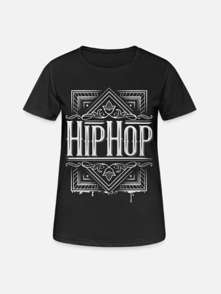 HipHop - Hip hop - Hip-Hop Old School - Women's Breathable T-Shirt - black
