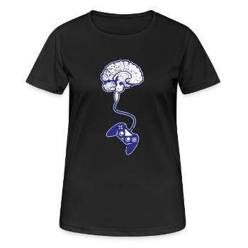 Gaming Gaming Gaming Gaming Gaming Gaming Gaming - Women's Breathable T-Shirt - black - Front - AI Model Female 172 light (172cm)