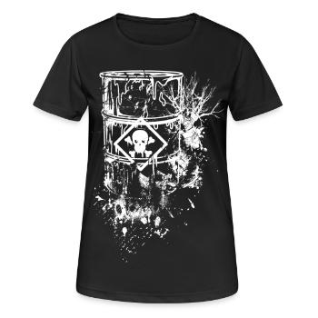 déchets toxiques - T-shirt respirant Femme - noir - Devant - AI Model Female 172 light (172cm)