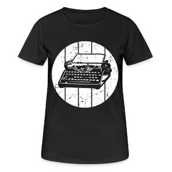 Retro - Women's Breathable T-Shirt - black - Front - AI Model Female 172 light (172cm)