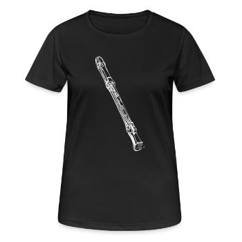 Recorder - Women's Breathable T-Shirt - black - Front - AI Model Female 172 light (172cm)