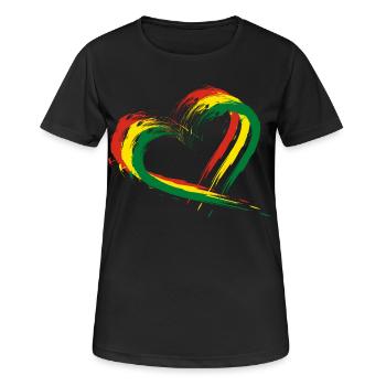Bolivien - Frauen T-Shirt atmungsaktiv - Schwarz - Vorne - AI Model Female 172 light (172cm)