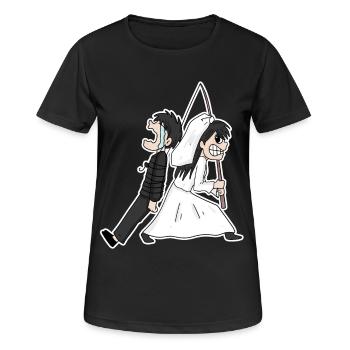 Marry Meme Lustig - Women's Breathable T-Shirt - black - Front - AI Model Female 172 light (172cm)