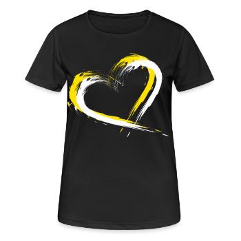 Cité du Vatican - T-shirt respirant Femme - noir - Devant - AI Model Female 172 light (172cm)