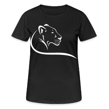 Lioness - Women's Breathable T-Shirt - black - Front - AI Model Female 172 light (172cm)