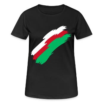 Madagaskar - Frauen T-Shirt atmungsaktiv - Schwarz - Vorne - AI Model Female 172 light (172cm)