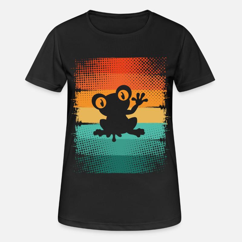 Frog - Women's Breathable T-Shirt - black