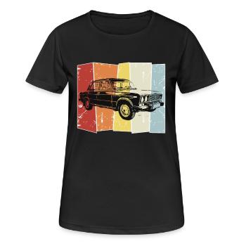 Lada Riva - T-shirt respirant Femme - noir - Devant - AI Model Female 172 light (172cm)