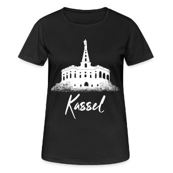 Kassel - Women's Breathable T-Shirt - black - Front - AI Model Female 172 light (172cm)