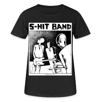 GROUPE S-HIT - T-shirt respirant Femme - noir - Devant - AI Model Female 172 light (172cm)