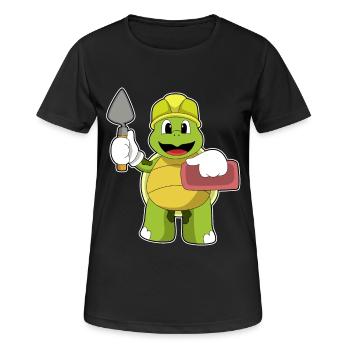 Truelle Mason Tortoise - T-shirt respirant Femme - noir - Devant - AI Model Female 172 light (172cm)