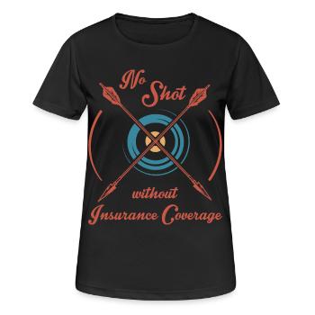 Archer - Women's Breathable T-Shirt - black - Front - AI Model Female 172 light (172cm)