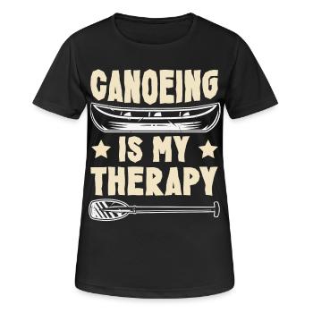 Canoë Canoë Canoë - T-shirt respirant Femme - noir - Devant - AI Model Female 172 light (172cm)