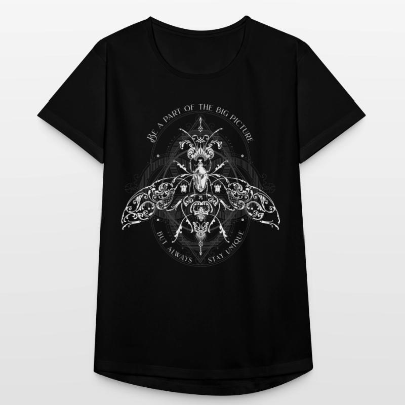 Insect Pattern Modèle d’insecte Psychédélique Bug Pattern T-shirt respirant Femme