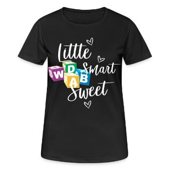 Small Smart and Sweet - Women's Breathable T-Shirt - black - Front - AI Model Female 172 light (172cm)