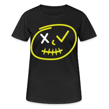Trend Face - Women's Breathable T-Shirt - black - Front - AI Model Female 172 light (172cm)