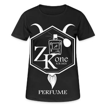 Parfum pour homme - T-shirt respirant Femme - noir - Devant - AI Model Female 172 light (172cm)