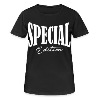 Special Edition Tuner Shirt - Women's Breathable T-Shirt - black - Front - AI Model Female 172 light (172cm)