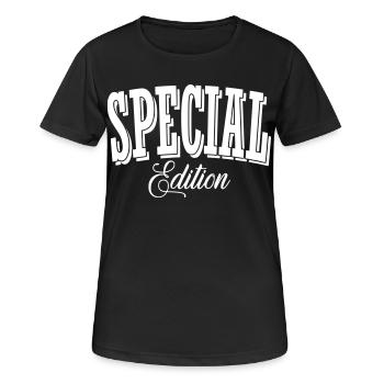 Special Edition Tuner Shirt - Women's Breathable T-Shirt - black - Front - AI Model Female 172 light (172cm)