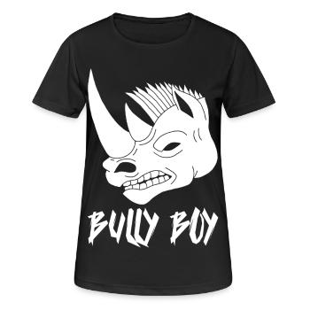 Kopf des Breitmaulnashorns - Frauen T-Shirt atmungsaktiv - Schwarz - Vorne - AI Model Female 172 light (172cm)