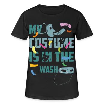 Pas de costumes pour le carnaval - T-shirt respirant Femme - noir - Devant - AI Model Female 172 light (172cm)