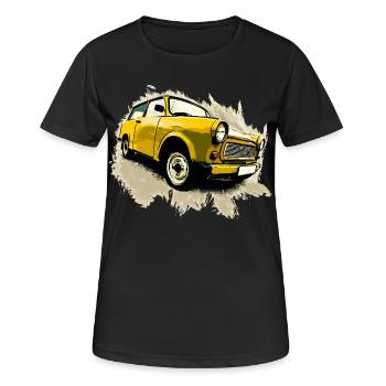 Satellite - T-shirt respirant Femme - noir - Devant - AI Model Female 172 light (172cm)