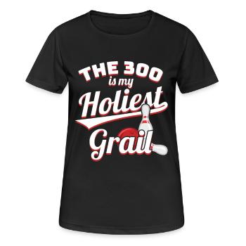 Le 300 est mon Graal le plus sacré - T-shirt respirant Femme - noir - Devant - AI Model Female 172 light (172cm)