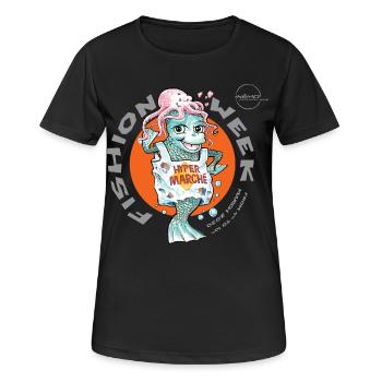 Fishion Week by . Nemo - Women's Breathable T-Shirt - black - Front - AI Model Female 172 light (172cm)