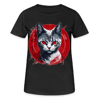 Chasseurs dans les ténèbres - T-shirt respirant Femme - noir - Devant - AI Model Female 172 light (172cm)