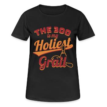 Drôle de dicton de melon - T-shirt respirant Femme - noir - Devant - AI Model Female 172 light (172cm)
