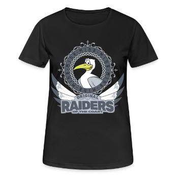 Seagull Raiders - Women's Breathable T-Shirt - black - Front - AI Model Female 172 light (172cm)