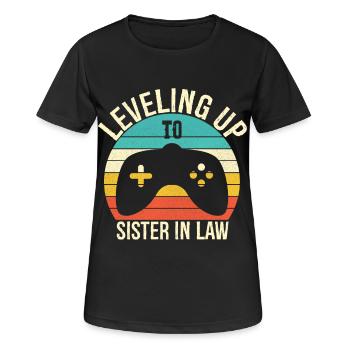 Aufstieg zur Schwägerin - Frauen T-Shirt atmungsaktiv - Schwarz - Vorne - AI Model Female 172 light (172cm)