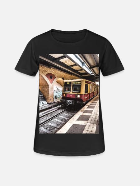 Pankow - Frauen T-Shirt atmungsaktiv - Schwarz