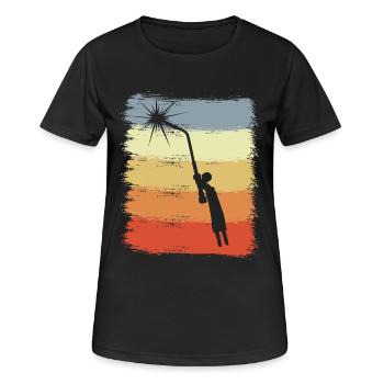 Soudure électronique - T-shirt respirant Femme - noir - Devant - AI Model Female 172 light (172cm)