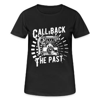 Bringing back the past - Women's Breathable T-Shirt - black - Front - AI Model Female 172 light (172cm)