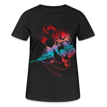 Weld - Women's Breathable T-Shirt - black - Front - AI Model Female 172 light (172cm)