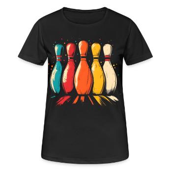 Skittles - T-shirt respirant Femme - noir - Devant - AI Model Female 172 light (172cm)