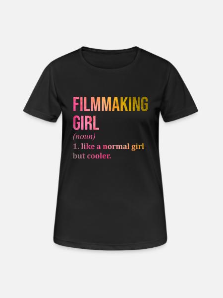 Filmmaker Filmmaker Filmmaker - Women's Breathable T-Shirt - black