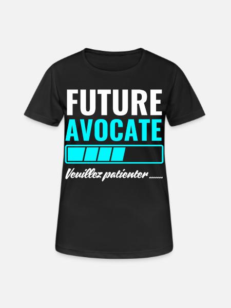 future lawyer - Women's Breathable T-Shirt - black
