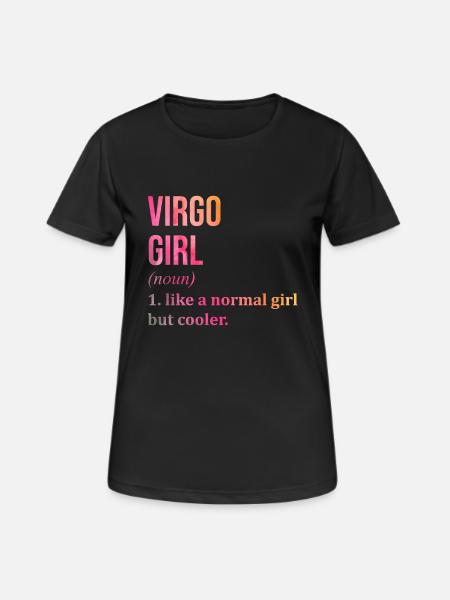 Virgo Virgo Virgo - Women's Breathable T-Shirt - black