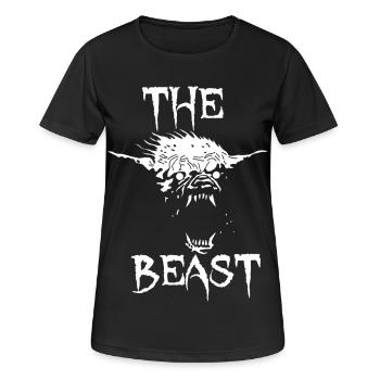 The Beast - Women's Breathable T-Shirt - black - Front - AI Model Female 172 light (172cm)