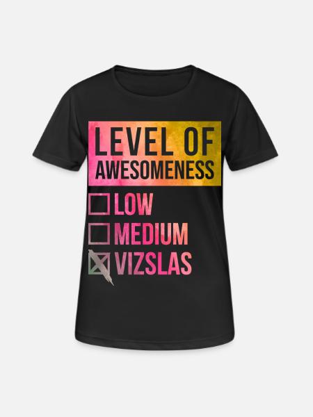 Vizsla Vizsla Vizsla - Women's Breathable T-Shirt - black