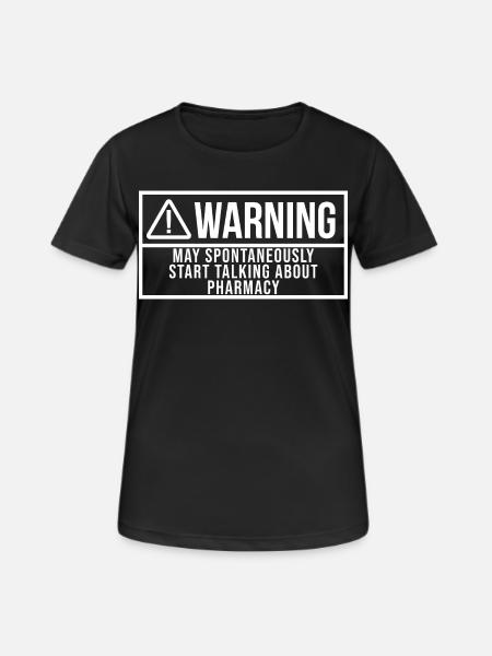 Apotheke Apotheke Apotheke Apotheke - Frauen T-Shirt atmungsaktiv - Schwarz