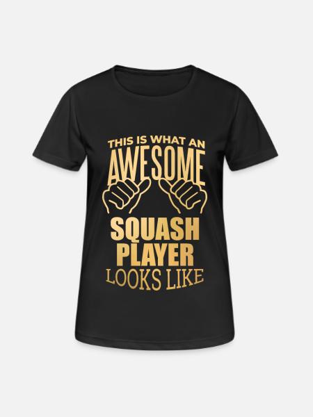 Squash Squash Squash - Women's Breathable T-Shirt - black