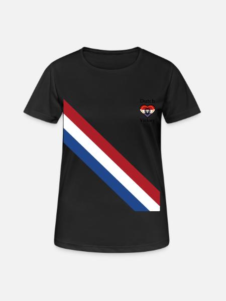 Great Dutch victory - Women's Breathable T-Shirt - black