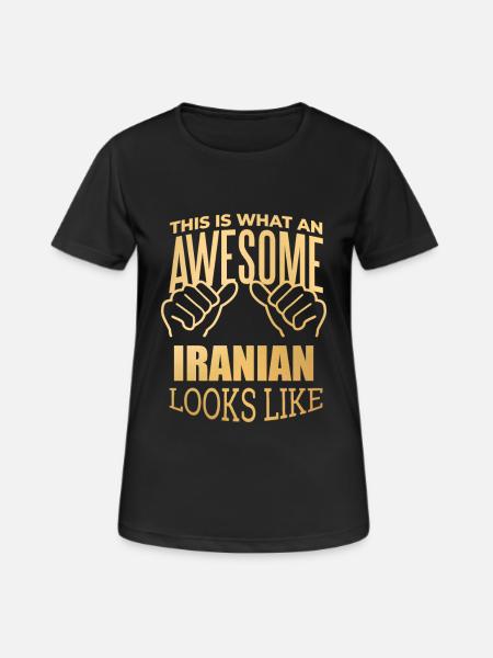 Iran Iran Iran - Women's Breathable T-Shirt - black
