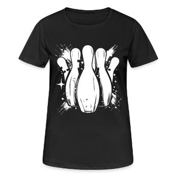 Skittles - T-shirt respirant Femme - noir - Devant - AI Model Female 172 light (172cm)