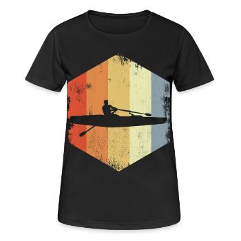 Skulls Rower - Women's Breathable T-Shirt - black - Front - AI Model Female 172 light (172cm)