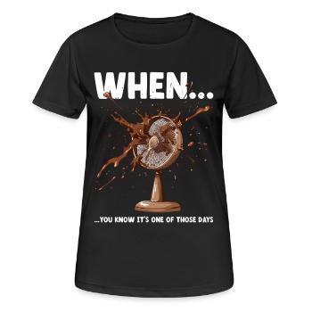 Drôle de désastre de mème Les collègues du cabinet d’avocats de Murphy - T-shirt respirant Femme - noir - Devant - AI Model Female 172 light (172cm)