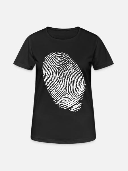 EMPREINTE DIGITALE - T-shirt respirant Femme - noir